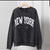 Paris Washed Black Graphic Sweatshirts Woman Autumn Winter Cotton Cozy Classic Pullover Casual Vintage City Faded Hoodies Tops