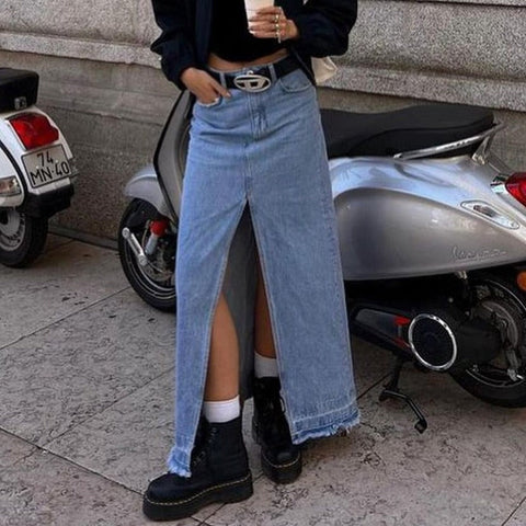 kamahe Leona Jeans Skirt