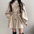 Trench Coat for Women Jackets Women Clothes Spring and Autumn Korean Version Trench Coat Double-Breasted Belted Lady Cloak