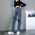 Jeans Woman Y2k Women&#39;s Pants High Waist Female Clothing Streetwear Korean Fashion Vintage Clothes 2022 Denim Straight Leg Blue