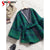 Casual Loose Green Tweed Jackets French Women 2022 Autumn Coats Sashes Long Sleeve Slim Pu Leather V Neck Mid-length Vest Jacket
