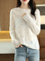 Autumn And Winter Popular Three-dimensional Carved Hollow Half Height Base Coat Women&#39;s Worsted Sweater Temperament Lazy Sweater