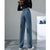 Jeans Woman Y2k Women&#39;s Pants High Waist Female Clothing Streetwear Korean Fashion Vintage Clothes 2022 Denim Straight Leg Blue