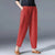 Lucyever Cotton Linen Ankle Length Pants Women 2022 Spring Summer Casual Harem Trousers Plus Size S-5XL Elastic Waist Loose Pant