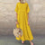 Boho Maxi Dress Vintage Print Summer Half Sleeve Loose Dress Casual Plus Size Female Long Dress Big Swing Dresses Robe Vestidos