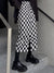 Harajuku Checkerboard Vintage Plaid Skirts Women Korean Fashion Y2k High Waist Split Skirt 2022 Summer Streetwear Jupe Femme