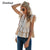 Zhenkayi Women&#39;s 2022 Summer New Solid Color Casual Single Breasted Shirts Women&#39;s V-Neck Women&#39;s Tops