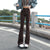Flare Jeans Women&#39;s Low Waist Trousers Vintage Aesthetic Denim Pants Streetwear Mom Casual Korean Fashion Cyber Y2k Grunge Jeans