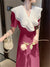 Summer Women Elegant One Piece Midi Dress Office Lady Fashion Casual Patchwork Party Clothes Vestdios