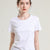 Heavy Recommendation Mercerized Cotton White T-Shirt Women&#39;s Short-Sleeved Summer Round Neck Cotton Bottoming Ladies Top