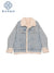 Women&#39;s Denim Jacket 2022 New Korean Style Warm Winter Fur Lining Jeans JacketsTurn-down Collar  Jeans Coats Female Warm Outerwe