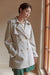 DUSHU Notched Full Long Sleeve Trench Solid Office Lady High Waist Women Coats Spring New 2022 For Women женское пальто