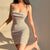Bandage Dress For Women 2022 Summer Sexy Fashion Backless Suspenders Dresses party dinner Slim Fit Mini Dress Ladies