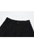 Women Vintage Gothic Black Shorts Wide Leg Knee Length Pants Loose Hip Hop Streetwear Harajuku High Waist Femme Y2k Punk Trouser