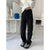 Black Vintage Jeans Woman&#39;s High Waist Summer Wide Leg Denim Trouser Baggy Harajuku Streetwear Chic Design Straight Jean Pants