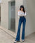 High Waisted Micro Flared Pants Korean Version Fashion Versatile Thin Casual Denim Bell Bottom Streetwear Jeans for Women