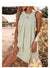 Summer New Women&#39;s Short Skirt Pleated Cotton Linen Vest Dress