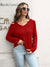 Autumn Winter Off-the-shoulder Loose Sweater Women Pullover Korean Fashion Fashion Tops 2022 Women Knitted Sweater Tops Clothes