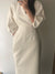Women  Quality  Bodycon  Party Dress 2022 New Arrivals White Midi Bodycon  Celebrity Office Lady Elegant Casual  Fashion Clothes
