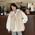 Winter New Zipper Outwear Stand Collar Female Elegant Sleeveless Jacket Fashion Cotton Padded Puffer Vest Coats Woman