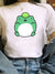 Summer T-shirt Skateboard Woman Frog T shirt Harajuku Graphic Tee Y2k Top Aesthetic Clothes Vintage Fashion Shirt,Dropship