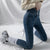 ZOENOVA  Skinny Pencil Jeans Four Buttons Vintage High Waist Women Slim Stretch Denim Pants Tight Trousers 2022 Women&#39;s Pants