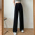 Lucyever Spring Summer Women&#39;s Wide Leg Pants Loose High Waist Casual Trousers Woman Korean Style Solid Office Straight Pants