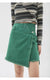 Summer Clothes Women&#39;s Denim Short Skirt High Waist Vintage Streetwear Europe and America Fashion Irregular Brown Jean Skirt