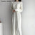Argyle Knit Maxi Dress Woman Winter 2022 O-Neck Knitted Vestido Dress Ladies Elegant Korean Long Sweater Autumn Clothing