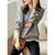 High Quality Women Hoodie Sweatshirts Casual O-Neck Pullover Personality Letters Print Patchwork Hem False 2 Piece Tops Shirts