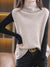 100% Pure Wool Turtleneck Waistcoat Women&#39;s Knitted Vest 2022 New Autumn And Winter Sleeveless Top Sweater