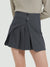 ZHISILAO High Quality High Waist A-line Mini Skirt for Women Korean Fashion Autumn Winter Pleated Lolita Skirt 2022 School