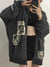 Women sweatshirt Oversized Hoodies Spring Jacket letter Print Coat Goth Harajuku Y2k aesthetic Clothes grunge Punk Jacket Zip-up