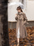 MISHOW Trench Coats for Women 2022 Autumn Loose Solid Turndown Collar Calf-Length Jackets New British Female Overcoat MXB33W0381