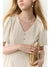 FSLE Elegant Vintage French Gentle Style Dress V-neck Temperament Slim Dress Lantern Sleeve For Women 2022 New Female Clothing