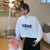 Harajuku Hoodie Zip Up Collar Long Sleeve 2022 Spring New Fashion Short Streetwear Thin Loose High Waist Top Women Sweatshirt