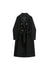 Korean Style Women Elegant Winter Cashmere Black Overcoat Long Bandage Woolen Coat Cardigan Loose Woolen Coat Warm 2022 New