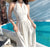 Cupnice 2022 Summer French Elegant Halter Midi Dress for Women  V Neck Retro Beach Holiday Robe Sleeveless Backless New Vestidos