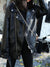 Sungtin Korean Faux Leather Jacket Women Belt Oversize BF Style Punk PU Women&#39;s Leather Jacket Streetwear High Street Biker Coat