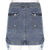 Y2K Vintage Bandage Jeans Skirts Women High Waisted Pencil Skirts Women Fashion Cargo Streetwear Korean Skirts