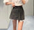 124876 124877 Fashion Classic Trendy Luxury Design Versatile Stitched Letters Logo Embroidered White Checked Skirt for Women
