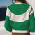 Letter Print Women Color Patchwork Sweatshirt 2022 new Long Sleeve Casual O-neck Ladies Pullover Top