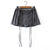 2023 New Spring Summer Women Female Sexy Polyester Brand Skirt
