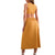 Swing Dress Women&#39;s Vest Skirt Summer New Sexy Hollow Pleated Tie Waist V-neck Dress Long Skirt Swing Set