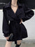 Short Trench Coat For Women Autumn Winter 2022 Korean Fashion Lapel Double Breasted Jacket With Belt Elegant Female