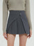 ZHISILAO High Quality High Waist A-line Mini Skirt for Women Korean Fashion Autumn Winter Pleated Lolita Skirt 2022 School