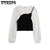 Long-sleeved T-shirt Women's Fake Two-piece Suspenders Spring and Autumn Short Design Women's Tops