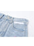 Women&#39;s High Waist Knee Length Heart Print Denim Shorts Streetwear Y2K Harajuku Short Pants Female 2022 Summer Baggy Jean Shorts