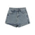 Women Summer Half Body Skirt Shorts Vintage High Waist Self Cultivation Casual Fashion Denim Short Skirt Hot Pants Ladies