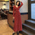 Vintage Sexy Maxi Dresses for Women Party Sequin Midi Dress Female Casual Chiffon Slim Korean Woman Dress Elegant Autumn 2022